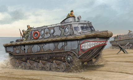 HB82433 HobbyBoss 1/35 German Land-Wasser-Schlepper (LWS) Medium production Plastic Model Kit [82433] HobbyBoss