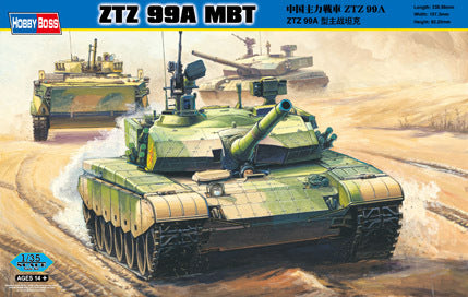 HB82439 HobbyBoss 1/35 PLA ZTZ 99A MBT Plastic Model Kit [82439] HobbyBoss