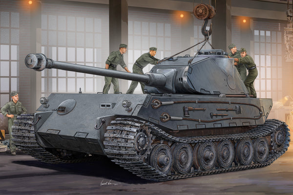 HB82445 HobbyBoss 1/35 German VK4502 (P) Hintern Plastic Model Kit [82445]