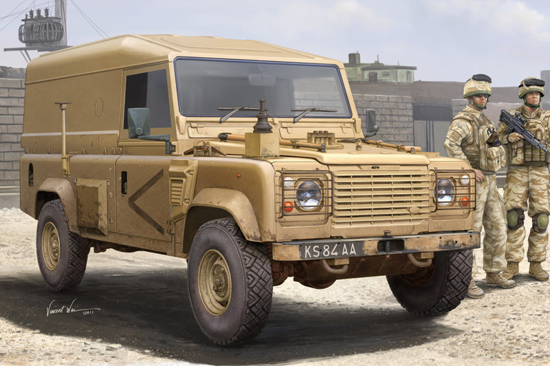HB82448 HobbyBoss 1/35 Defender110 HardTop Plastic Model Kit [82448]