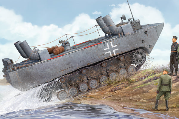 HB82462 HobbyBoss 1/35 German Land-Wasser-Schlepper II-Upgraded Plastic Model Kit [82462]