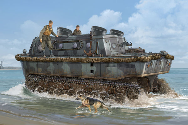 HB82465 HobbyBoss 1/35 German Land-Wasser-Schlepper early type Plastic Model Kit [82465]