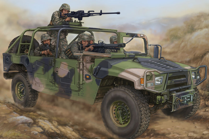 HB82469 HobbyBoss 1/35 Dong Feng Meng Shi 1.5 ton Military Light Utility Vehicle Convertible Version [82469]