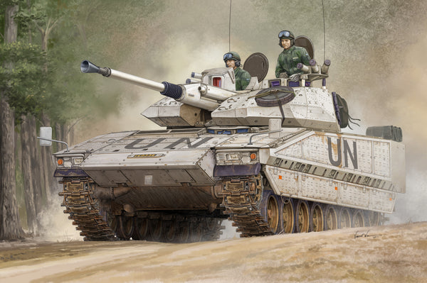 HB82475 HobbyBoss 1/35 Sweden CV90-40C IFV /W Additional All-round Armour Plastic Model Kit [82475]