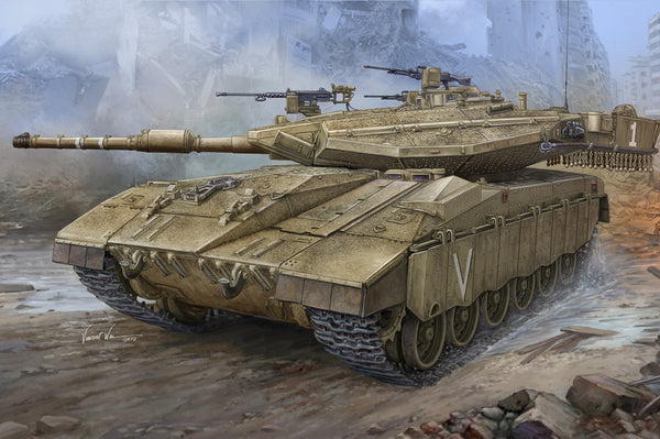 HB82476 HobbyBoss 1/35 IDF Merkava Mk.IIID(LIC) Plastic Model Kit [82476]