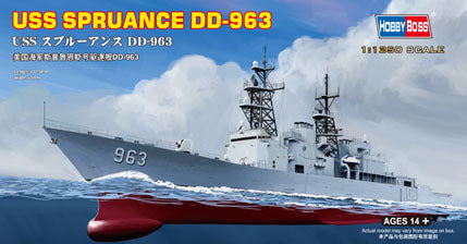 HB82504 HobbyBoss 1/1250 SPRUANCE DD-963 Plastic Model Kit [82504] HobbyBoss