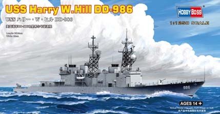 HB82506 HobbyBoss 1/1250 Harry W. Hill (DD-986) Plastic Model Kit [82506] HobbyBoss