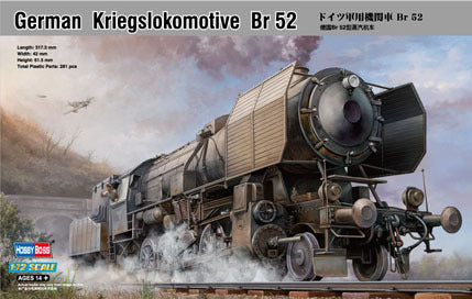 HB82901 HobbyBoss 1/72 German Kriegslokomotive BR-52 Plastic Model Kit [82901] HobbyBoss