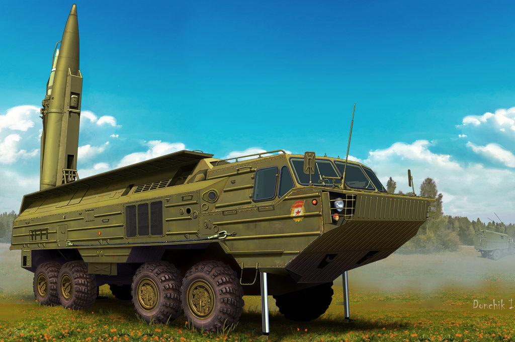 HB82926 HobbyBoss 1/72 Soviet 9K714 OKA (SS-23 Spider) Plastic Model Kit [82926] HobbyBoss