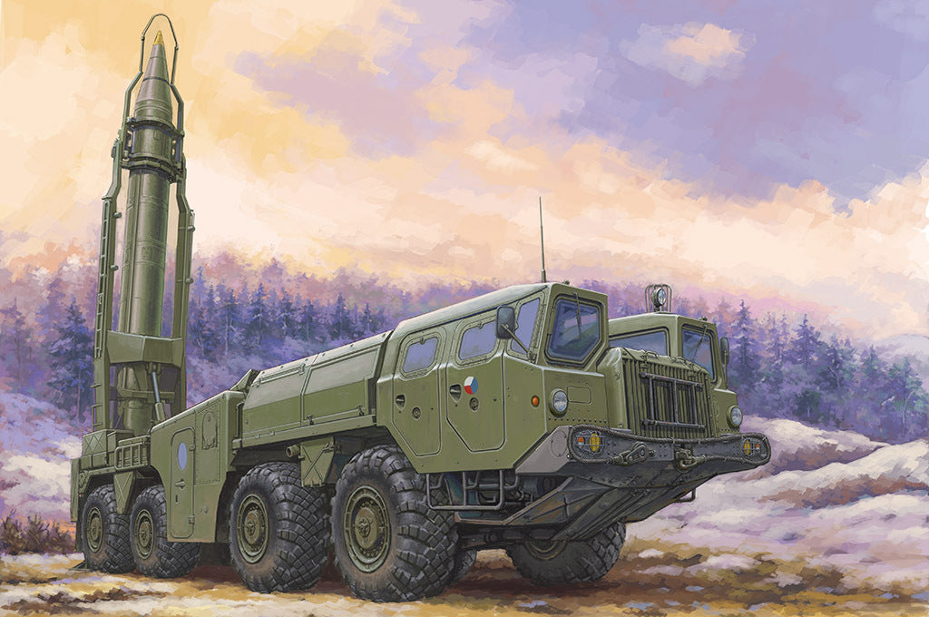 HB82939 HobbyBoss 1/72 Soviet (9P117M1) Launcher w/ R17 Rocket 9K72 Missile Complex "Elbrus" Scud B [82939] HobbyBoss