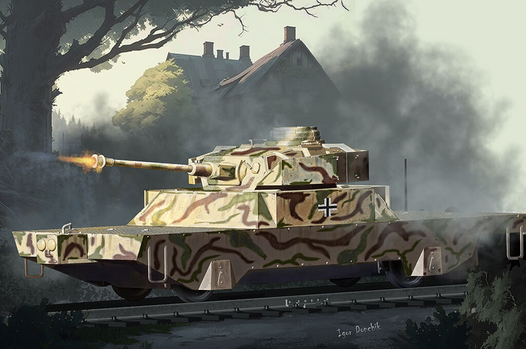 HobbyBoss 1/72 German Panzerjagerwagen Vol.2 Plastic Model Kit
