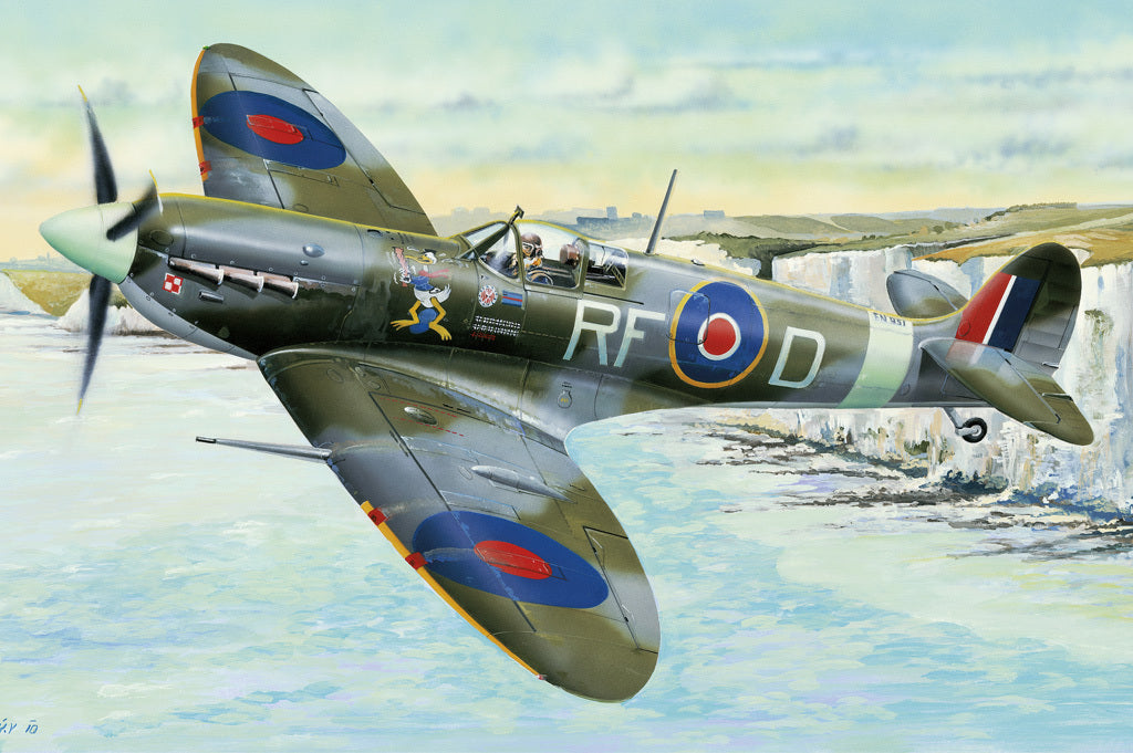HB83205 HobbyBoss 1/32 Spitfire MK.Vb Plastic Model Kit [83205] HobbyBoss