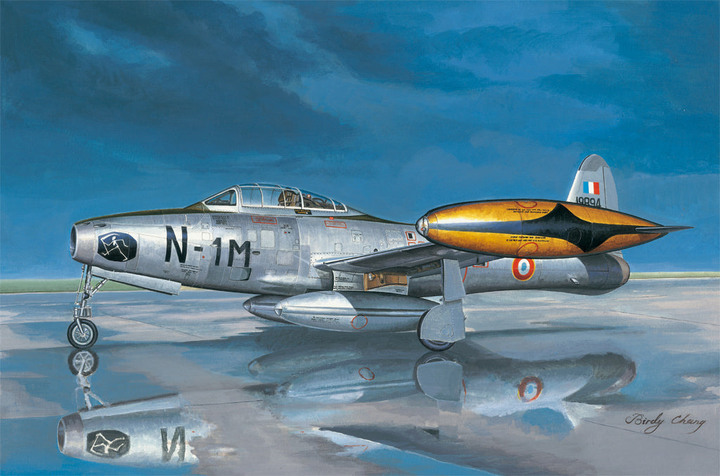 HB83208 HobbyBoss 1/32 F-84G Thunderjet Plastic Model Kit [83208] HobbyBoss