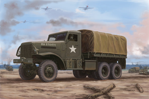 HB83801 HobbyBoss 1/35 White 666 Cargo(Hard Top) Plastic Model Kit [83801]