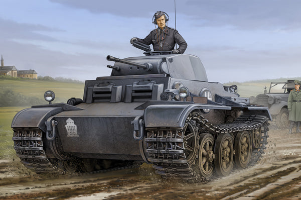 HB83803 HobbyBoss 1/35 German Pzkpfw.II Ausf.J (VK1601) Plastic Model Kit [83803]