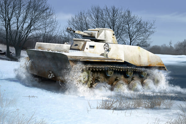 HB83825 HobbyBoss 1/35 Russian T-40 Light Tank Plastic Model Kit [83825]
