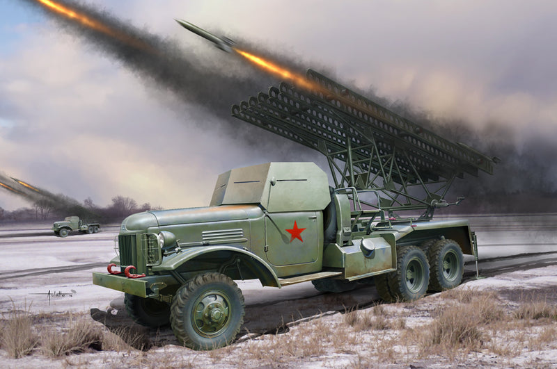 HB83846 HobbyBoss 1/35 Russian BM-13 Plastic Model Kit [83846]