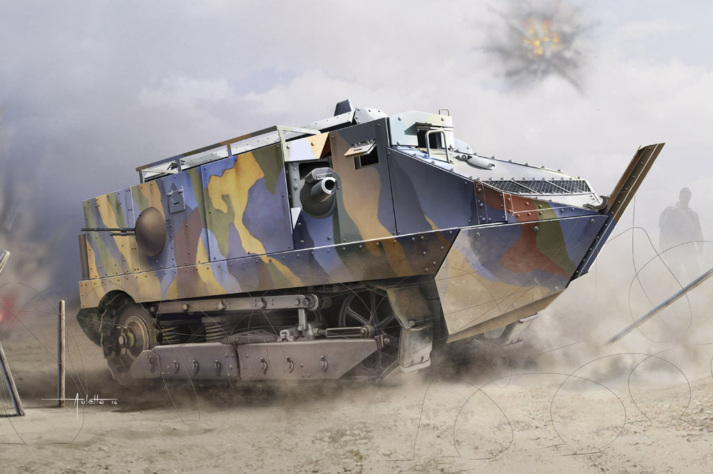 HB83861 HobbyBoss 1/35 Schneider CA - Early Plastic Model Kit [83861] HobbyBoss