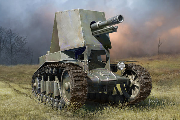 HB83875 HobbyBoss 1/35 Soviet SU-18 SPH Plastic Model Kit [83875]