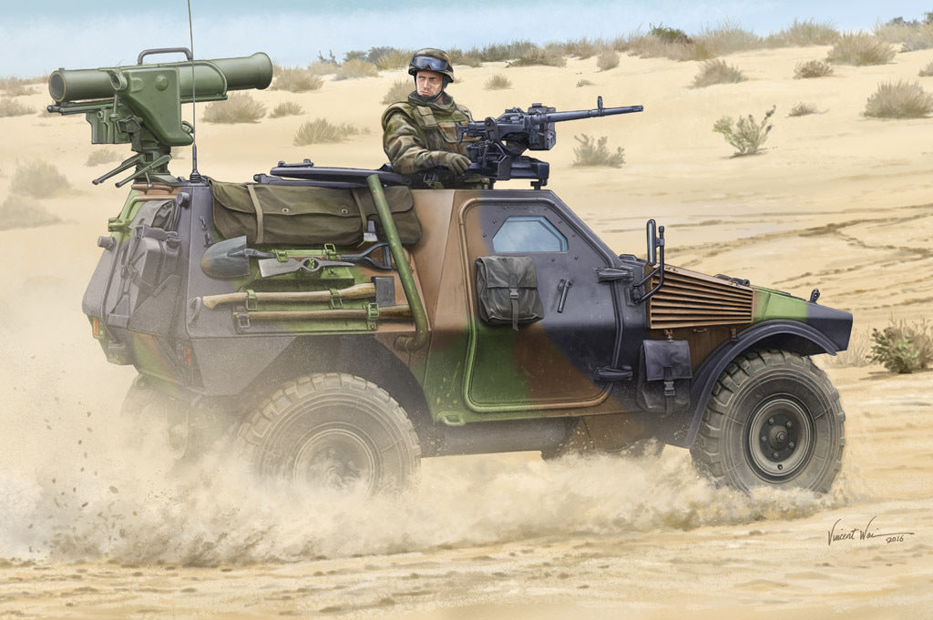 HB83877 HobbyBoss 1/35 French VBL MILAN Plastic Model Kit [83877] HobbyBoss