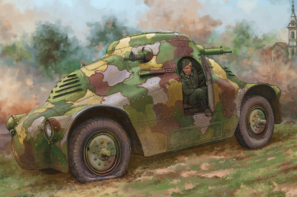 HB83888 HobbyBoss 1/35 Skoda PA-2 Turtle Plastic Model Kit [83888]
