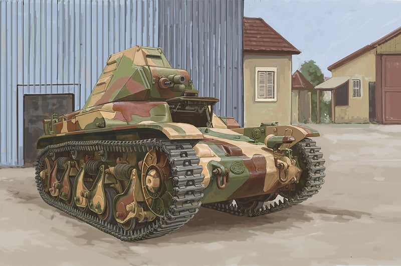 HB83894 HobbyBoss 1/35 French R35 with FCM Turret Plastic Model Kit [83894]