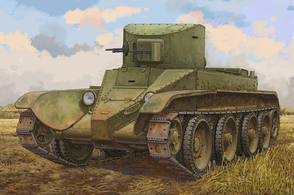 HB84516 HobbyBoss 1/35 Soviet BT-2 Tank(late) Plastic Model Kit [84516]