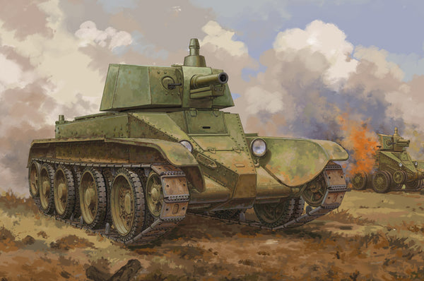 HB84517 HobbyBoss 1/35 Soviet D-38 Tank Plastic Model Kit [84517]