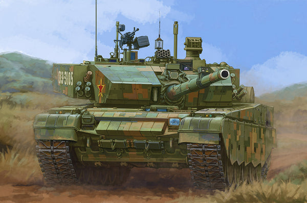 HB84518 HobbyBoss 1/35 PLA ZTZ-99A MBT Plastic Model Kit [84518]