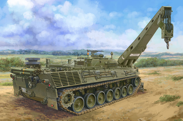 HB84567 HobbyBoss 1/35 Bergepanzer BPz2 Buffalo ARV Plastic Model Kit