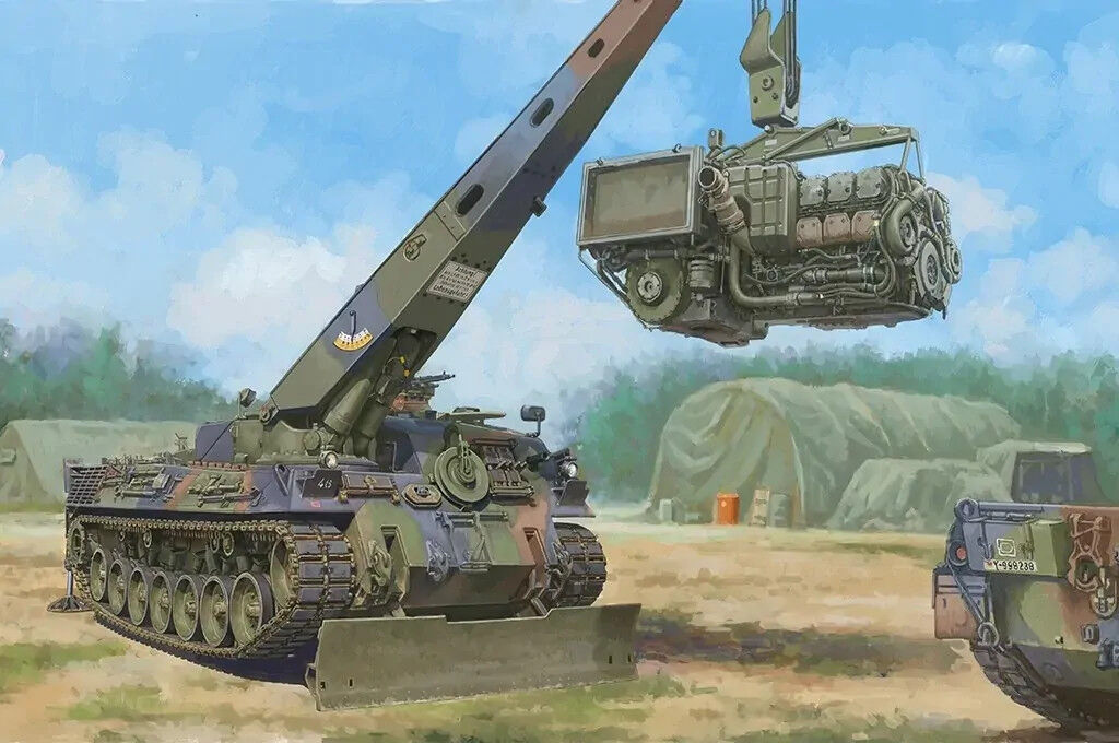 HobbyBoss 1/35 Bergepanzer BPz2A2 Buffalo€ ARV Plastic Model Kit