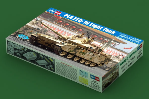 HB84577 HobbyBoss 1/35 PLA ZTQ-15 Light Tank Plastic Model Kit