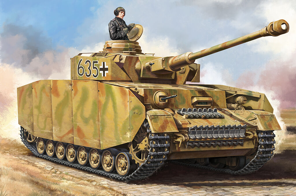 HobbyBoss 1/48 German Pzkpfw IV Ausf.H Medium Tank Plastic Model Kit