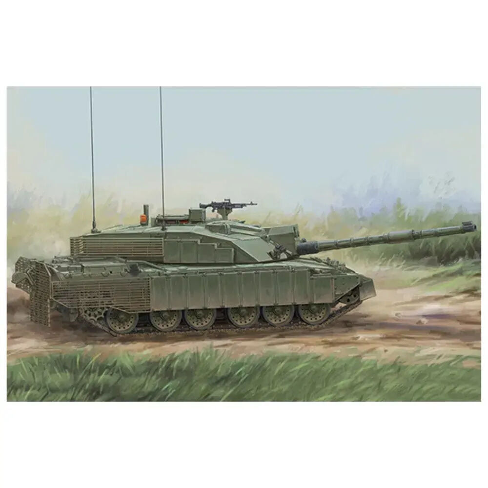 HobbyBoss 1/48 British Challenger 2 Enhanced Armour Plastic Model Kit