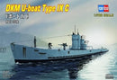 HB87007 HobbyBoss 1/700 DKM U-boat Type ? C Plastic Model Kit [87007] HobbyBoss