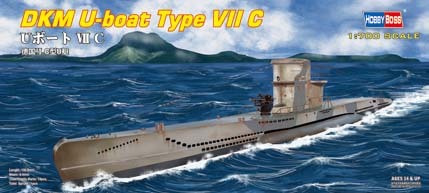 HB87009 HobbyBoss 1/700 DKM U-boat Type ? C Plastic Model Kit [87009]