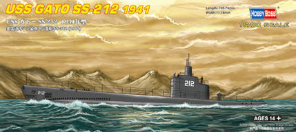 HB87012 HobbyBoss 1/700 GATO SS-212 1941 Plastic Model Kit [87012] HobbyBoss