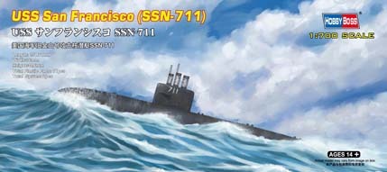 HB87015 HobbyBoss 1/700 San Francisco (SSN-711) Plastic Model Kit [87015]