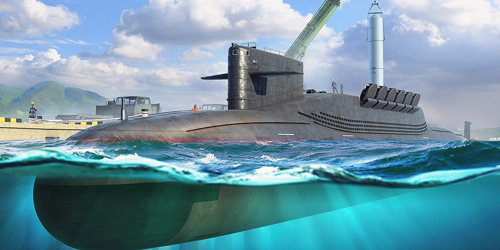 HobbyBoss 1/700 PLAN Type 094 Jin Class SSBN Plastic Model Kit