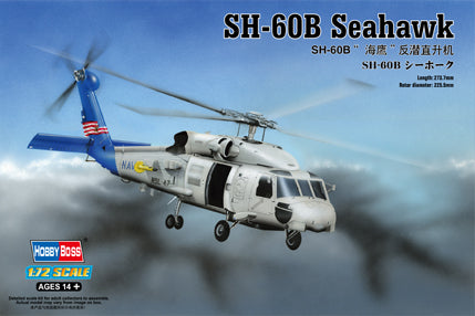 HB87231 HobbyBoss 1/72 SH-60B Seahawk Plastic Model Kit [87231] HobbyBoss