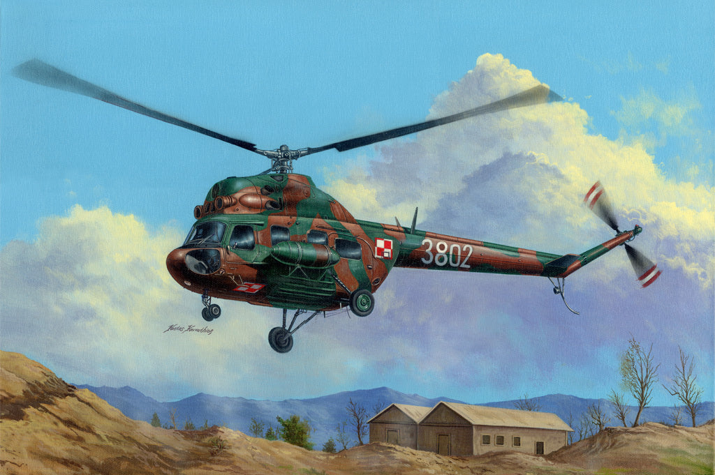 HB87241 HobbyBoss 1/72 Mi-2T Hoplite Plastic Model Kit [87241] HobbyBoss