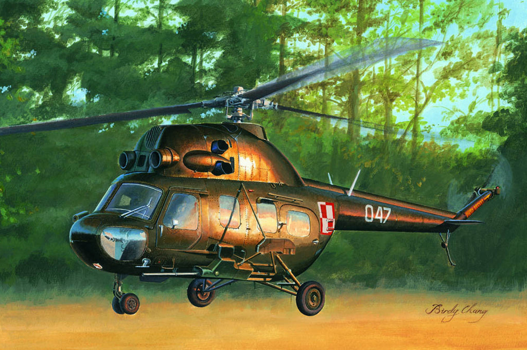 HB87242 HobbyBoss 1/72 Mil mi-2US Hoplite gunship variant Plastic Model Kit [87242] HobbyBoss