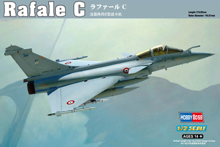 HB87246 HobbyBoss 1/72 Rafale C Plastic Model Kit [87246] HobbyBoss