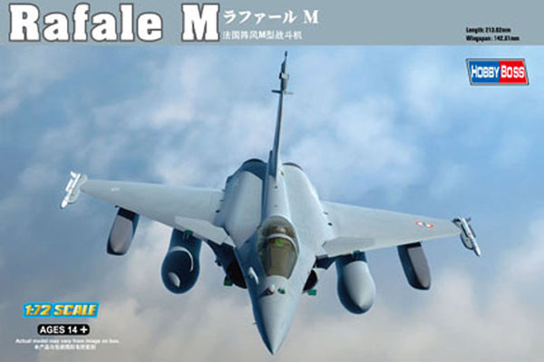 HB87247 HobbyBoss 1/72 Rafale M Plastic Model Kit [87247]