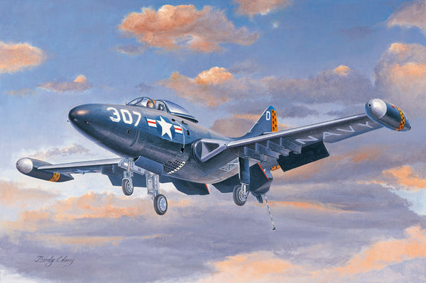 HB87248 HobbyBoss 1/72 F9F-2 Panther Plastic Model Kit [87248]