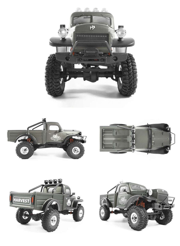 HBP18-240106 Hobby Plus 1/18 Harvest RTR Scale Crawler (Grey)