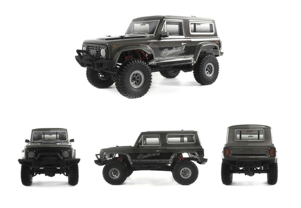 HBP18-240144 Hobby Plus 1/18 Rushmore RTR Scale Crawler (Dark Grey)