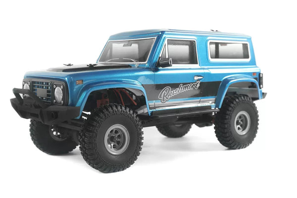 HBP1810145-BL HobbyPlus 1/18 CR18 Rushmore Micro Crawler RTR (Metallic Blue)