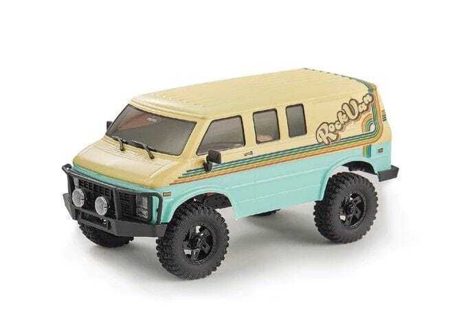 HBP1810179 Hobby Plus 1/18 CR18P Rock Van (C2) Blue/Cream Hobby Plus