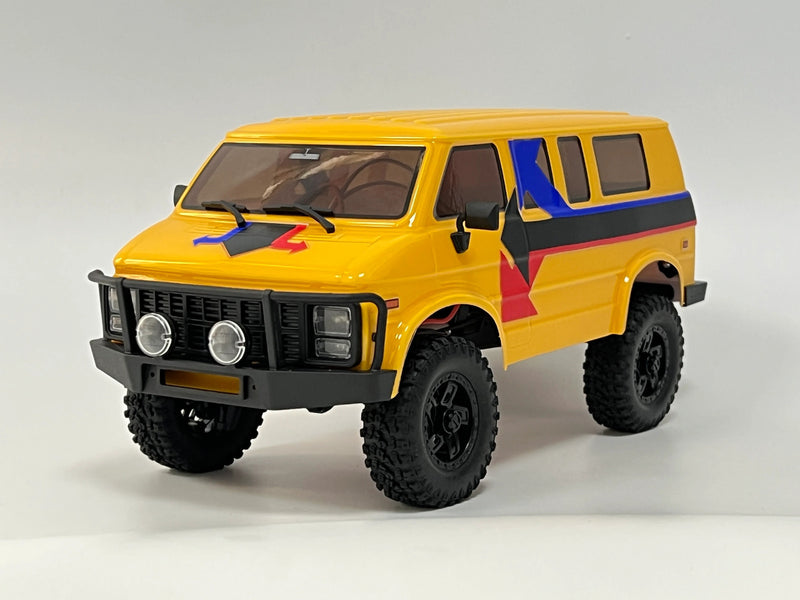 HBP1810302 HobbyPlus 1/18 CR18P Rock Van EVO (Yellow)